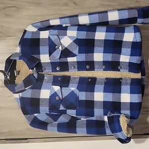 Sherpa lined Shacket